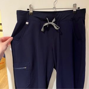 Figs Navy Zamora Jogger Scrub Pant